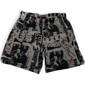 Jordan Black and White Graphic Shorts